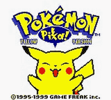Pokemon Yellow Title Screen